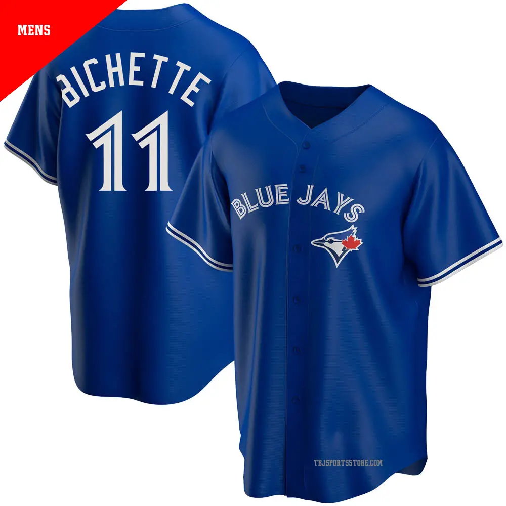 Women's #11 Bo Bichette Toronto Blue Jays Royal Authentic