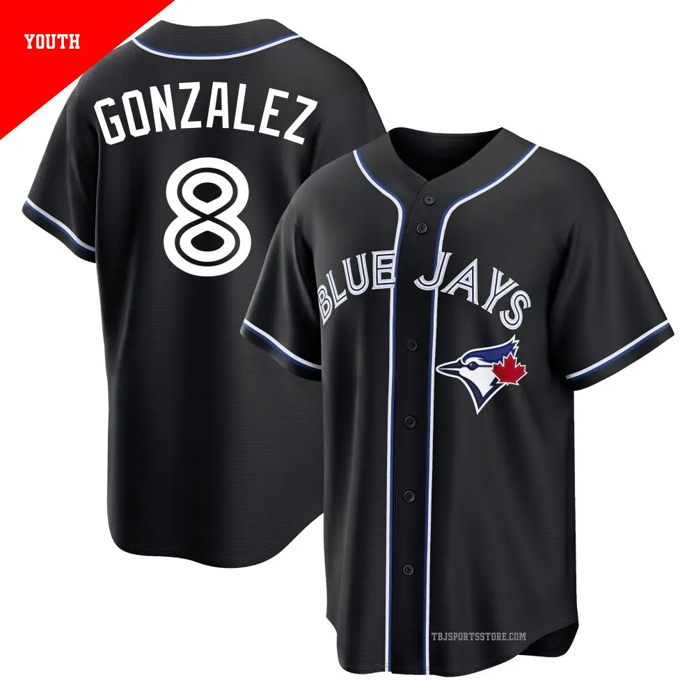 Men's #8 Alex Gonzalez Toronto Blue Jays White Limited Home Jersey